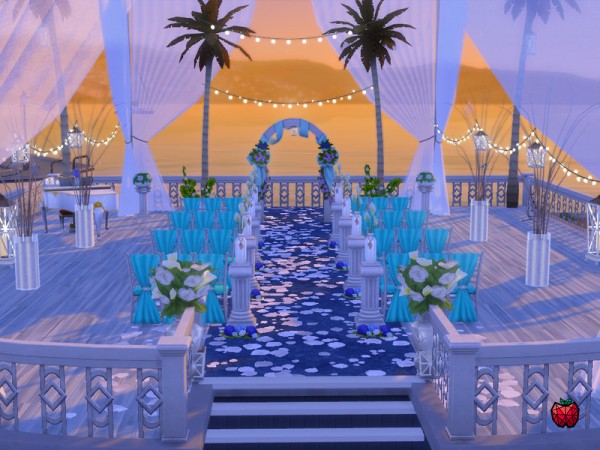  The Sims Resource: Mandy   wedding venue by melapples