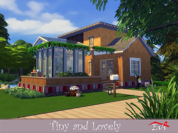  The Sims Resource: Tiny and Lovely House by evi