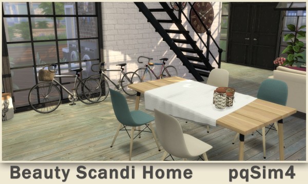 PQSims4: Beauty Scandi Home