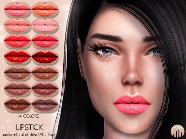  The Sims Resource: Lipstick BM10 by busra tr