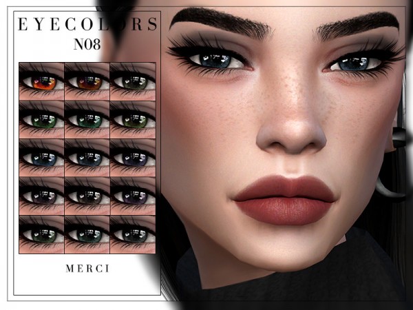  The Sims Resource: Eyecolors N08 by Merci