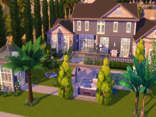  The Sims Resource: Meadowdale Mansion by LJaneP6
