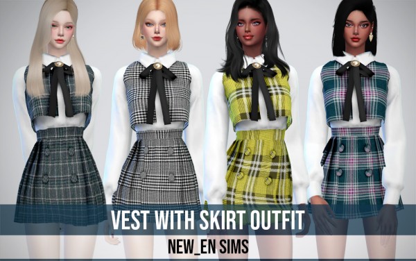  Newen: Vest with Skirt   Outfit