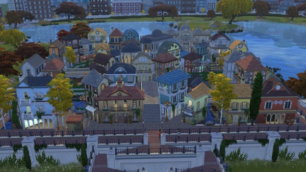  Mod The Sims: Bella Venezia   A Complex for everything   Venice in The Sims 4 by SatiSim