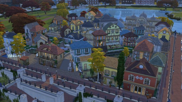  Mod The Sims: Bella Venezia   A Complex for everything   Venice in The Sims 4 by SatiSim