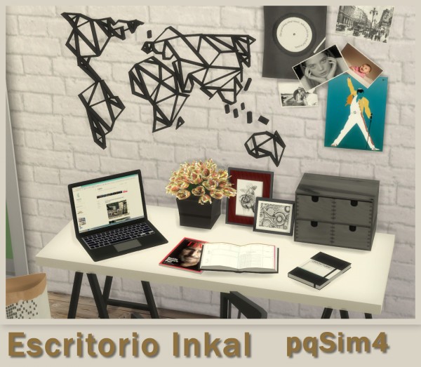  PQSims4: Desk Set Inkal