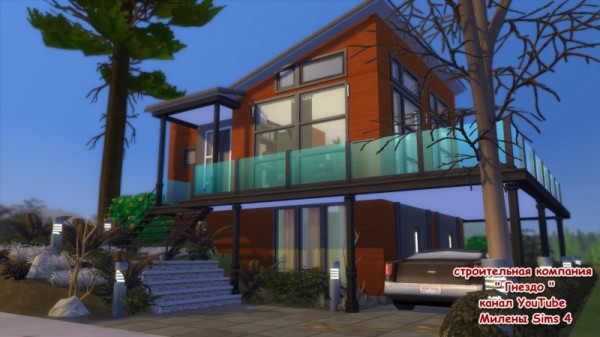  Sims 3 by Mulena: House 7PD no CC