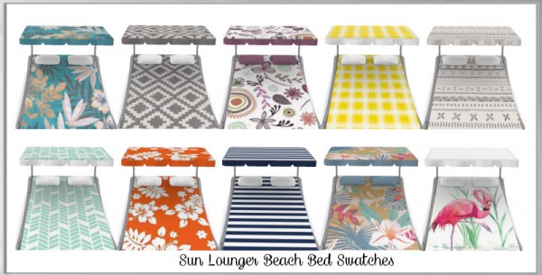  Simthing New: Sun Lounger Beach Bed