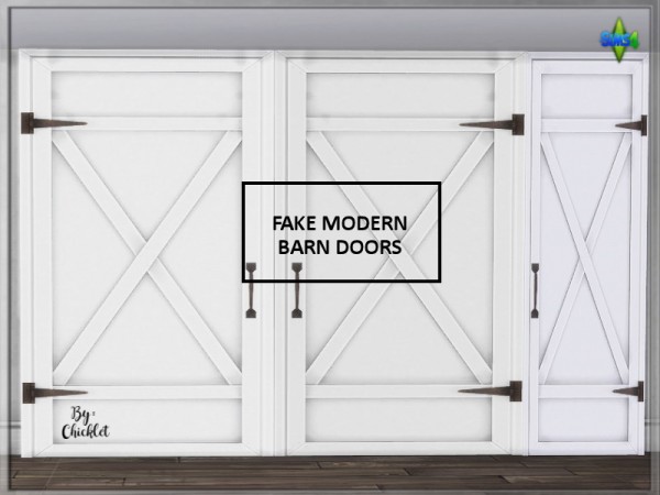  Simthing New: Modern Fake Barn Doors