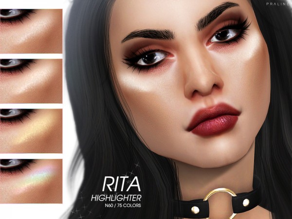  The Sims Resource: Rita Highlighter N60 by Pralinesims