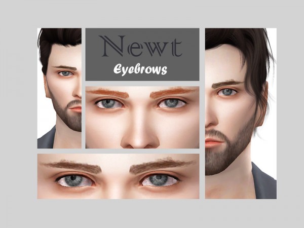  The Sims Resource: Newt Eyebrows by LJP Sims