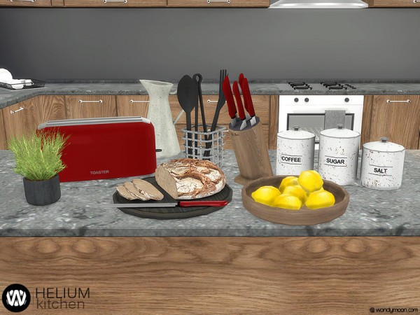  The Sims Resource: Helium Kitchen Decorations by wondymoon