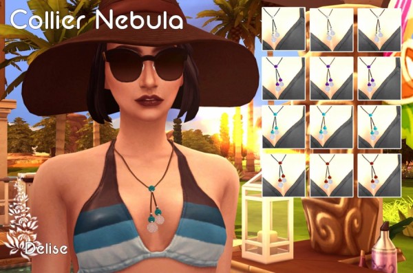  Sims Artists: Nebula Necklace