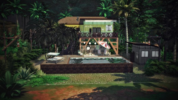  Ideassims4 art: Tropical Sun House