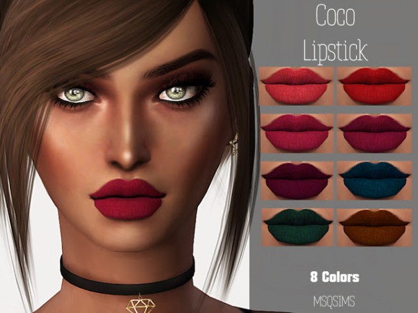  MSQ Sims: Coco Lipstick