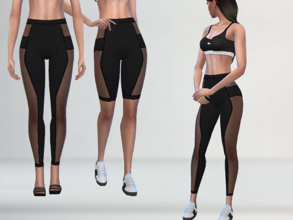  The Sims Resource: Athletic Leggings by Puresim