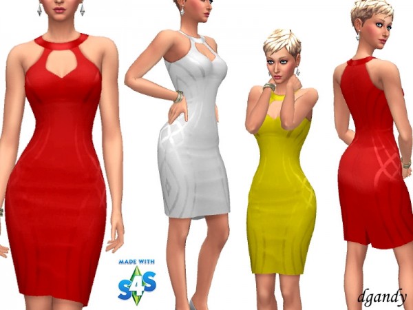  The Sims Resource: Dress   B201901 2b 17 by dgandy