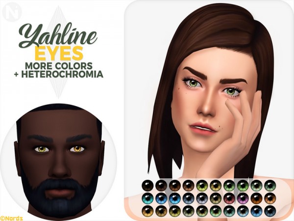  The Sims Resource: Yahline Eyes 2.0 by Nords