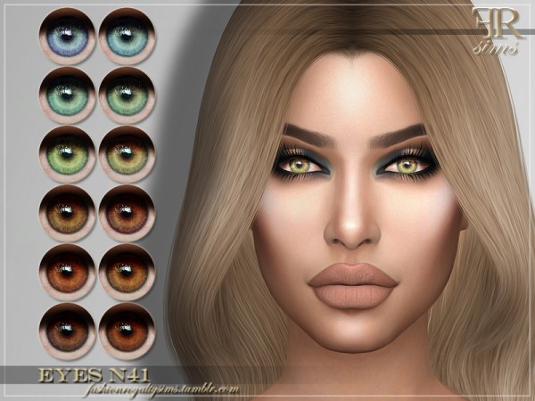  The Sims Resource: Eyes N41 by FashionRoyaltySims