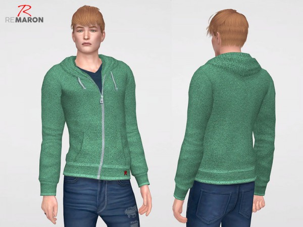  The Sims Resource: Hoodie casual by remaron