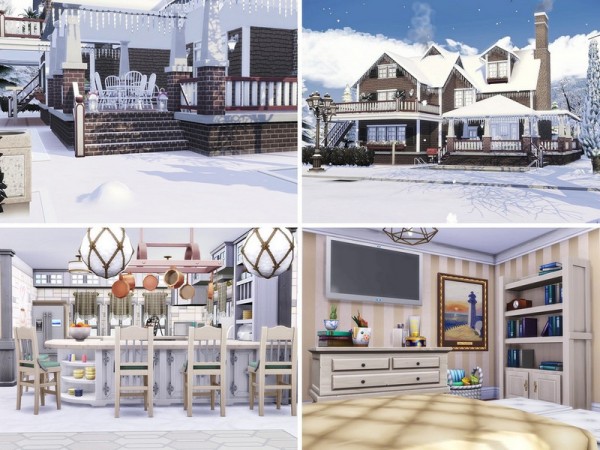  The Sims Resource: Little Snowflakes house by MychQQQ
