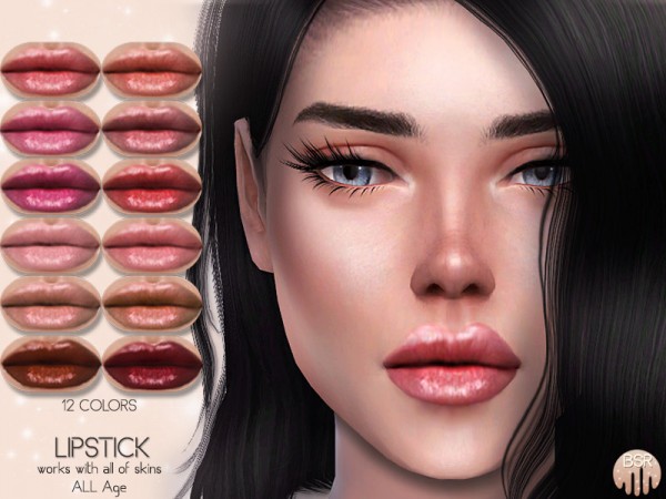  The Sims Resource: Lipstick BM08 by busra tr
