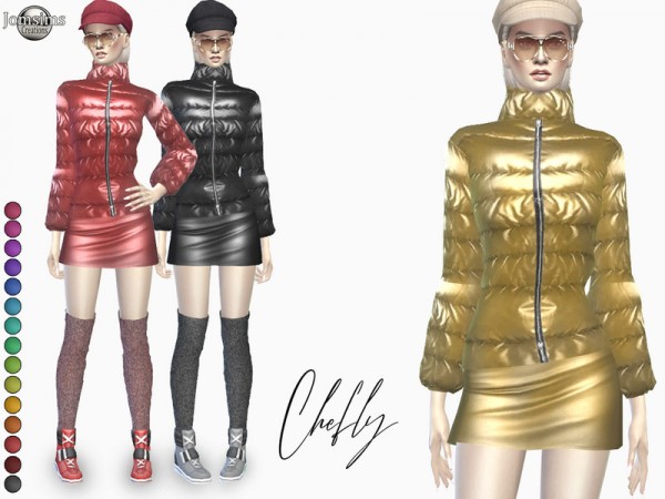  The Sims Resource: Chefly outfit by jomsims