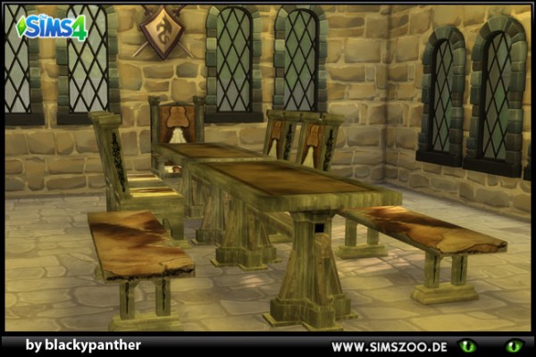  Blackys Sims 4 Zoo: Medival Tavern Set by blackypanther