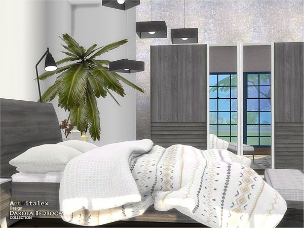  The Sims Resource: Dakota Bedroom by ArtVitalex
