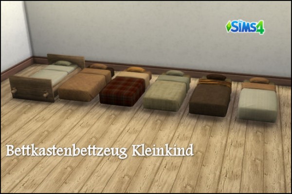  Blackys Sims 4 Zoo: Bed box toddler by ladyatir
