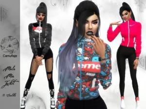 Korka Sims: Transparent top with stars • Sims 4 Downloads