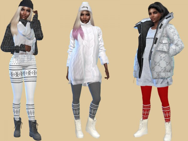  The Sims Resource: Acc Tights by Teenageeaglerunner
