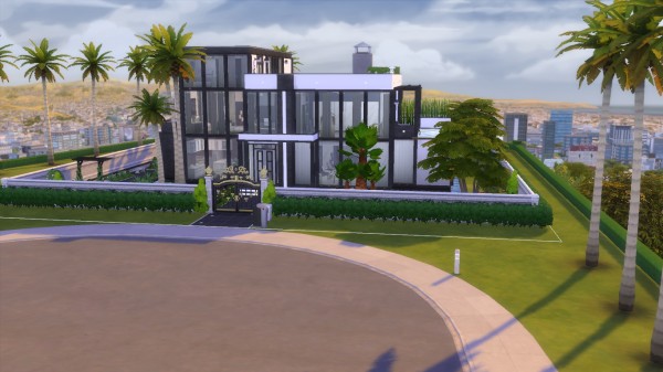 Luniversims: Modern celebrity villa by bananaelle