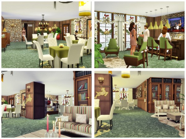  The Sims Resource: Holiday Inn house by Danuta720