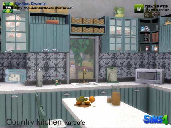  The Sims Resource: Country kitchen by kardofe