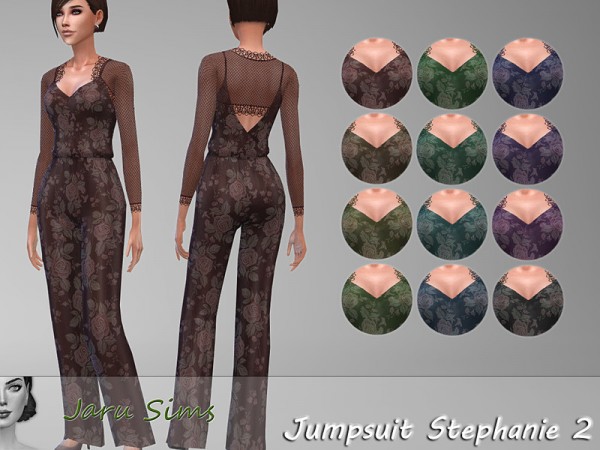  The Sims Resource: Jumpsuit Stephanie 2 by Jaru Sims
