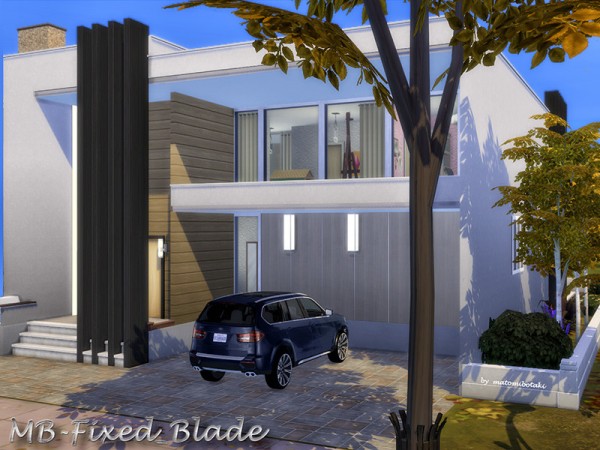 The Sims Resource: Fixed Blade House by matomibotaki