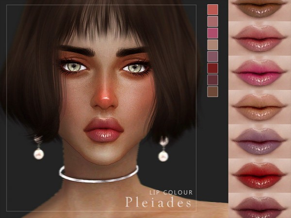  The Sims Resource: Pleiades Lip Colour by Screaming Mustard