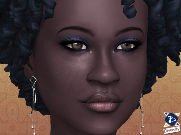  The Sims Resource: Natural Lipstick   Lipgloss for Dark skintones by lilotea