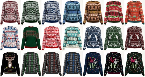  Lazyeyelids: Christmas sweater