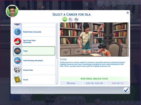  Mod The Sims: Ultimate Teen Career Set by asiashamecca