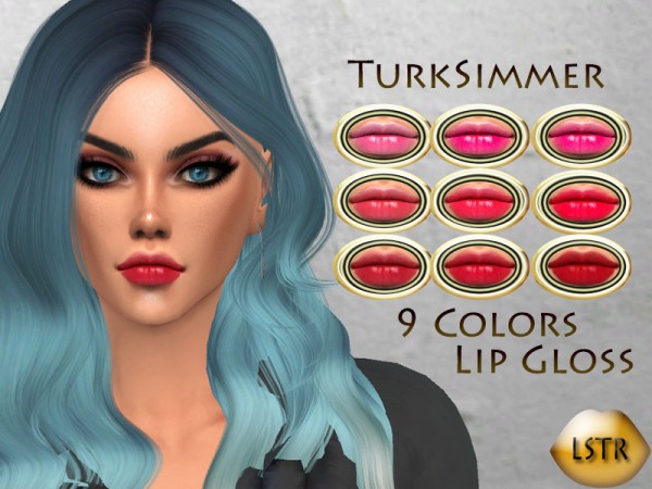  The Sims Resource: Lip Gloss 6 by turksimmer