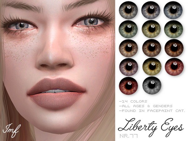  The Sims Resource: Liberty Eyes N.77 by IzzieMcFire