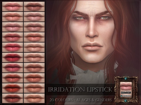  The Sims Resource: Irridation Lipstick by RemusSirion