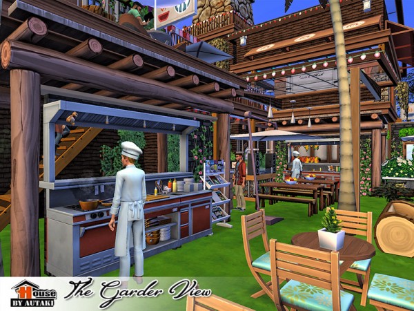  The Sims Resource: The Garder View house by Autaki