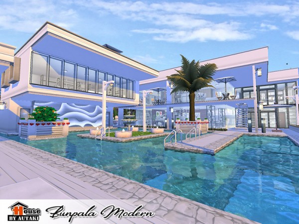  The Sims Resource: Bunpala Modern House by autaki
