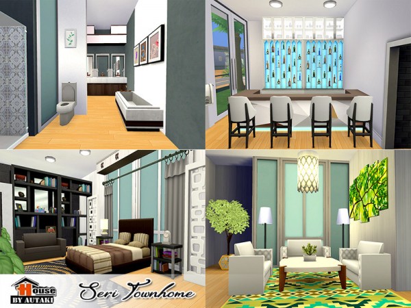  The Sims Resource: Seri Townhome by autaki