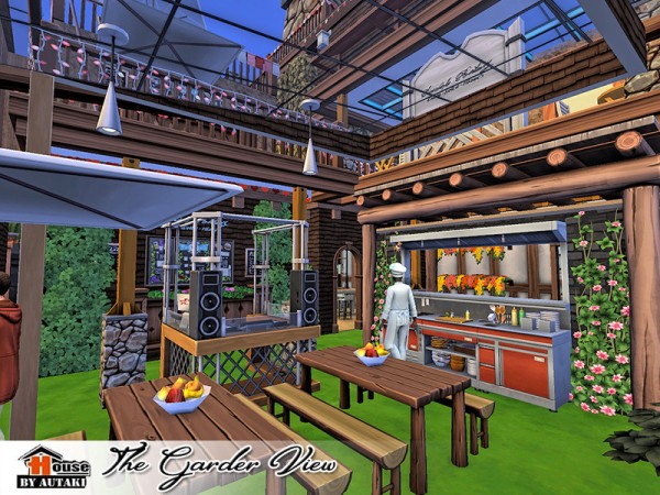  The Sims Resource: The Garder View house by Autaki