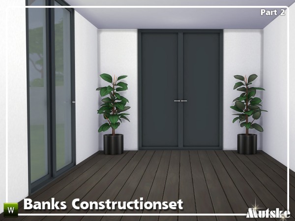  The Sims Resource: Banks Construction set Part 2 by mutske