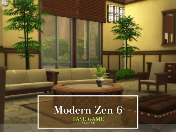  The Sims Resource: Modern House Zen 6 by Pralinesims